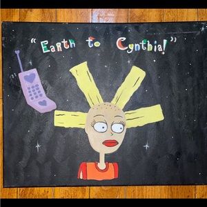 "Earth to Cynthia!" Oil Painting